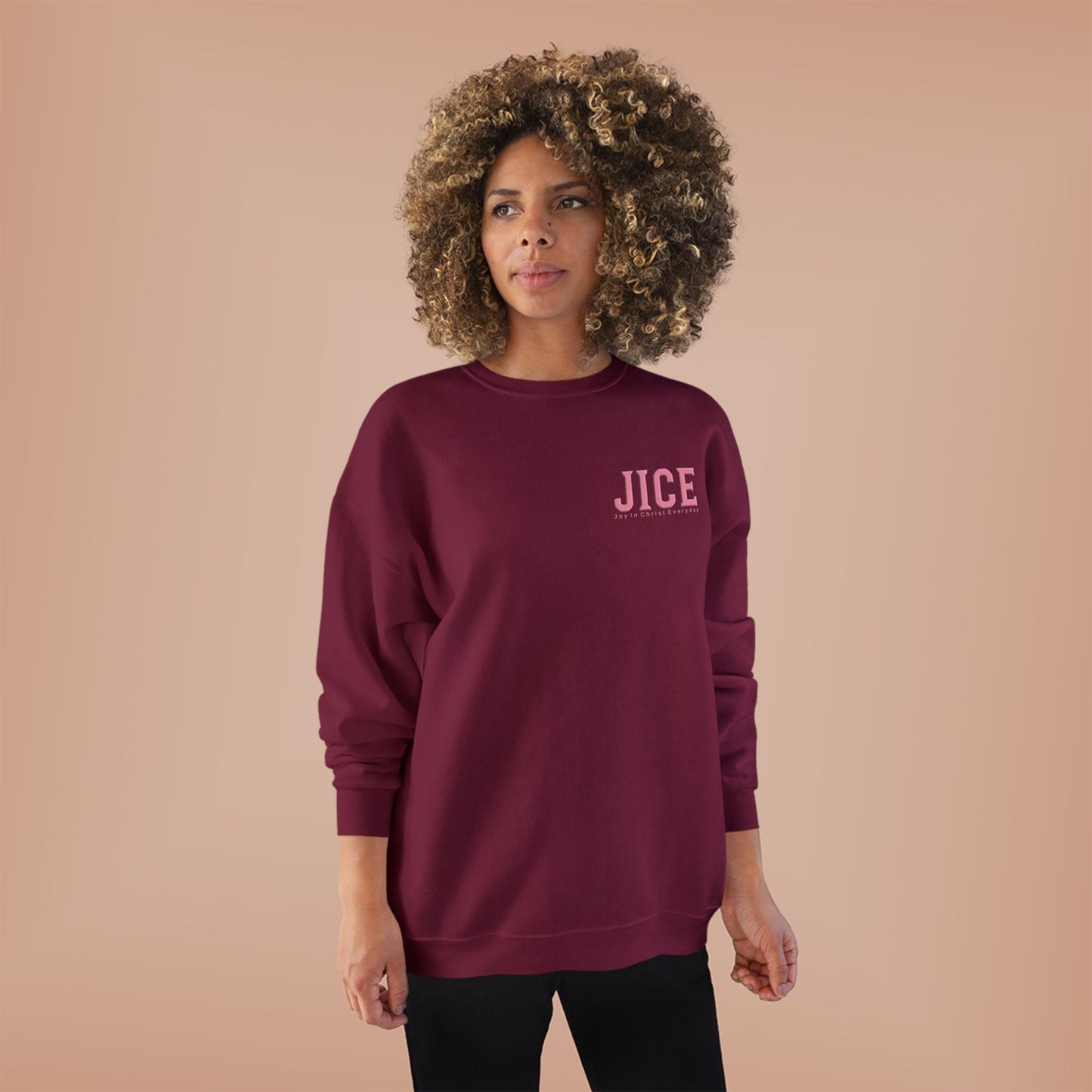 Purely Clothed- Christian Faith Sweatshirt