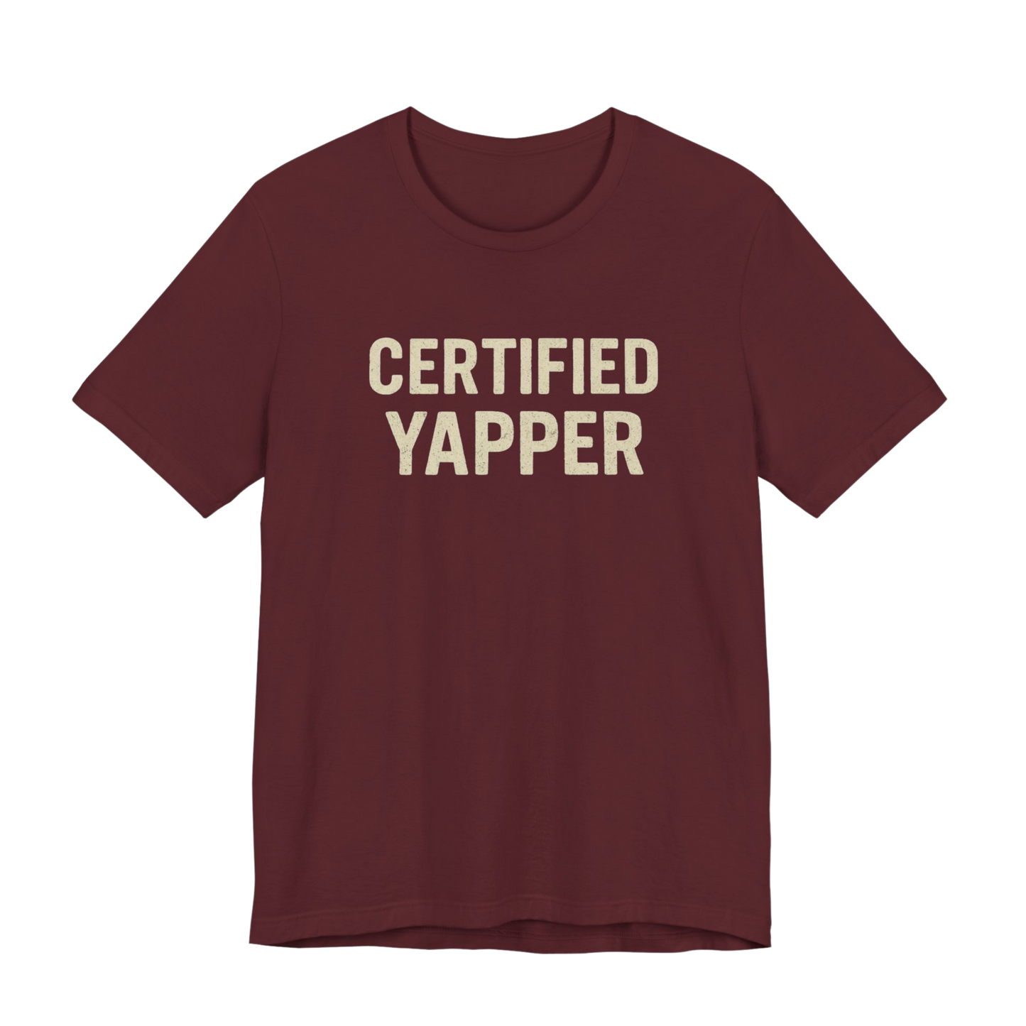 CERTIFIED YAPPER FOR JESUS GRAPHIC TEE