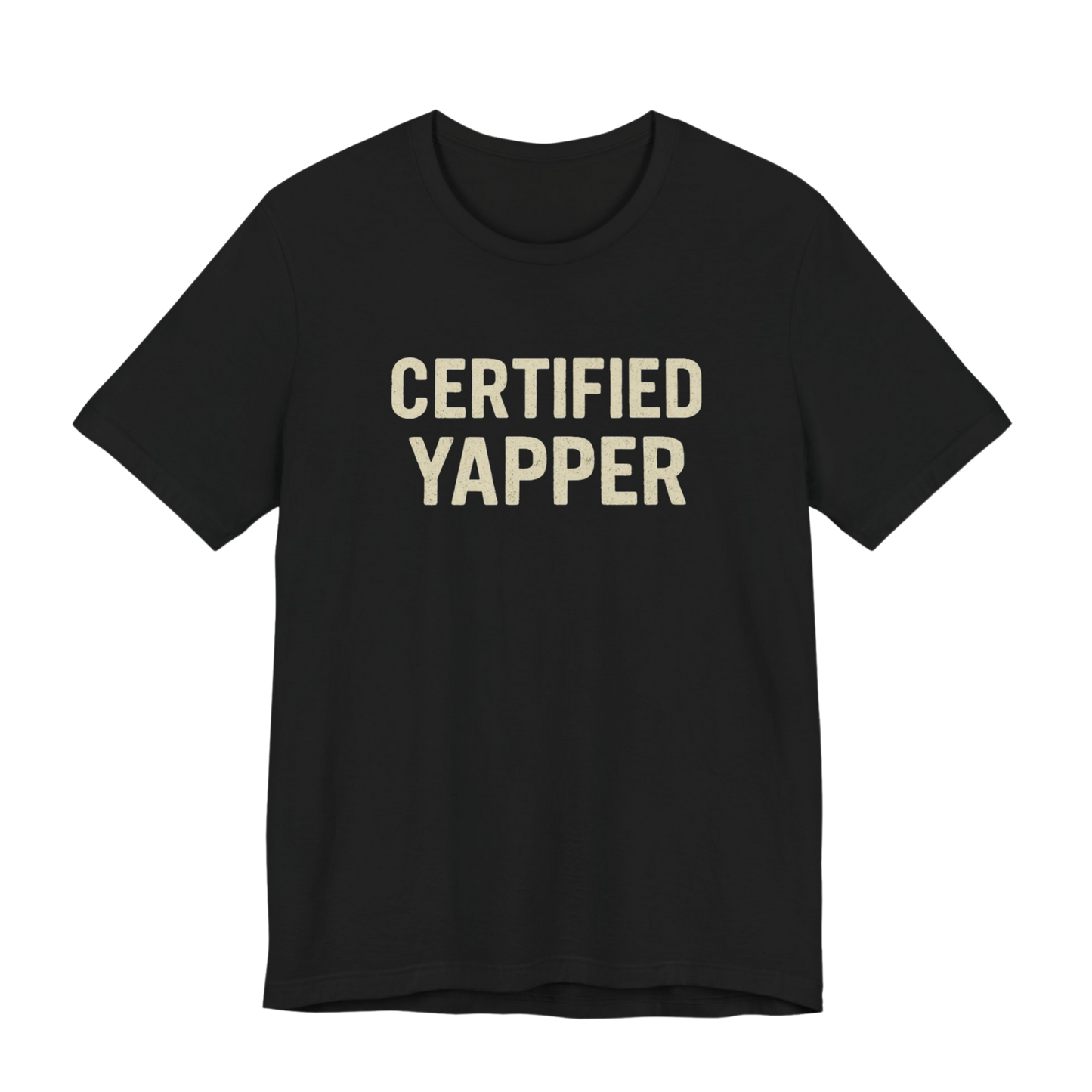 CERTIFIED YAPPER FOR JESUS GRAPHIC TEE