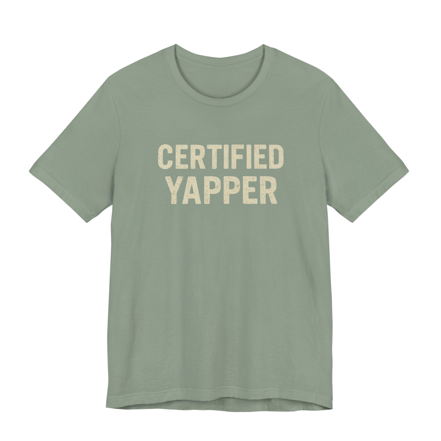 CERTIFIED YAPPER FOR JESUS GRAPHIC TEE