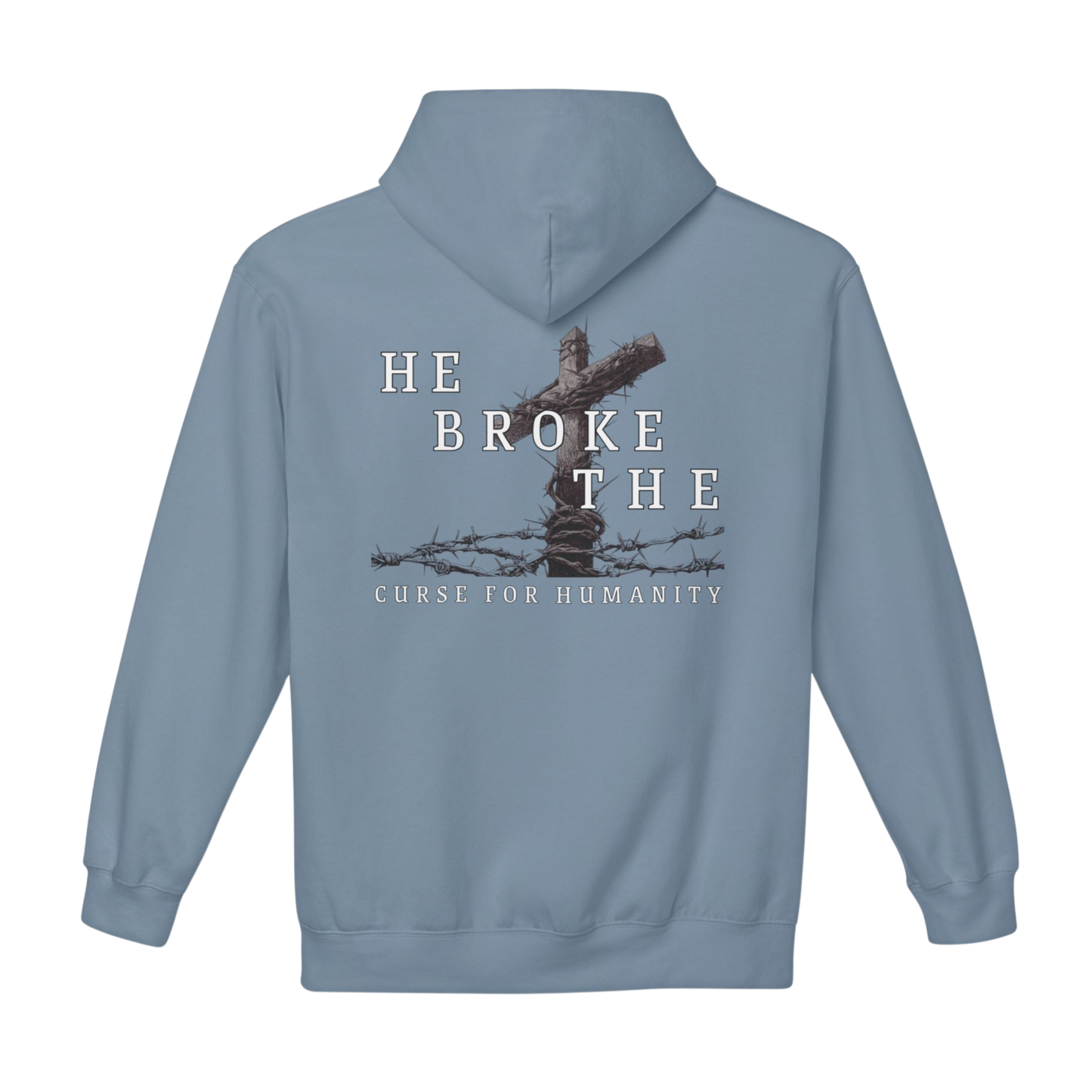 HE BROKE THE CURSE HOODIE