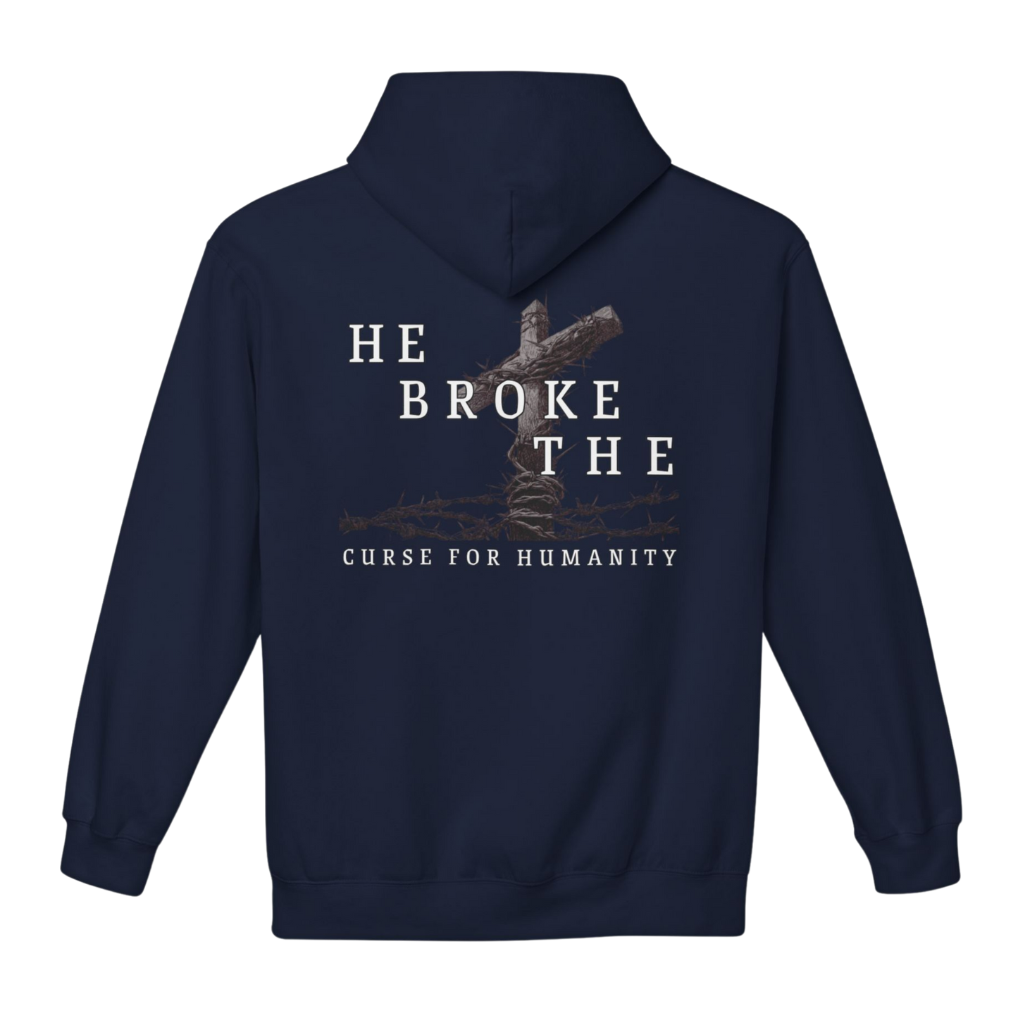 HE BROKE THE CURSE HOODIE