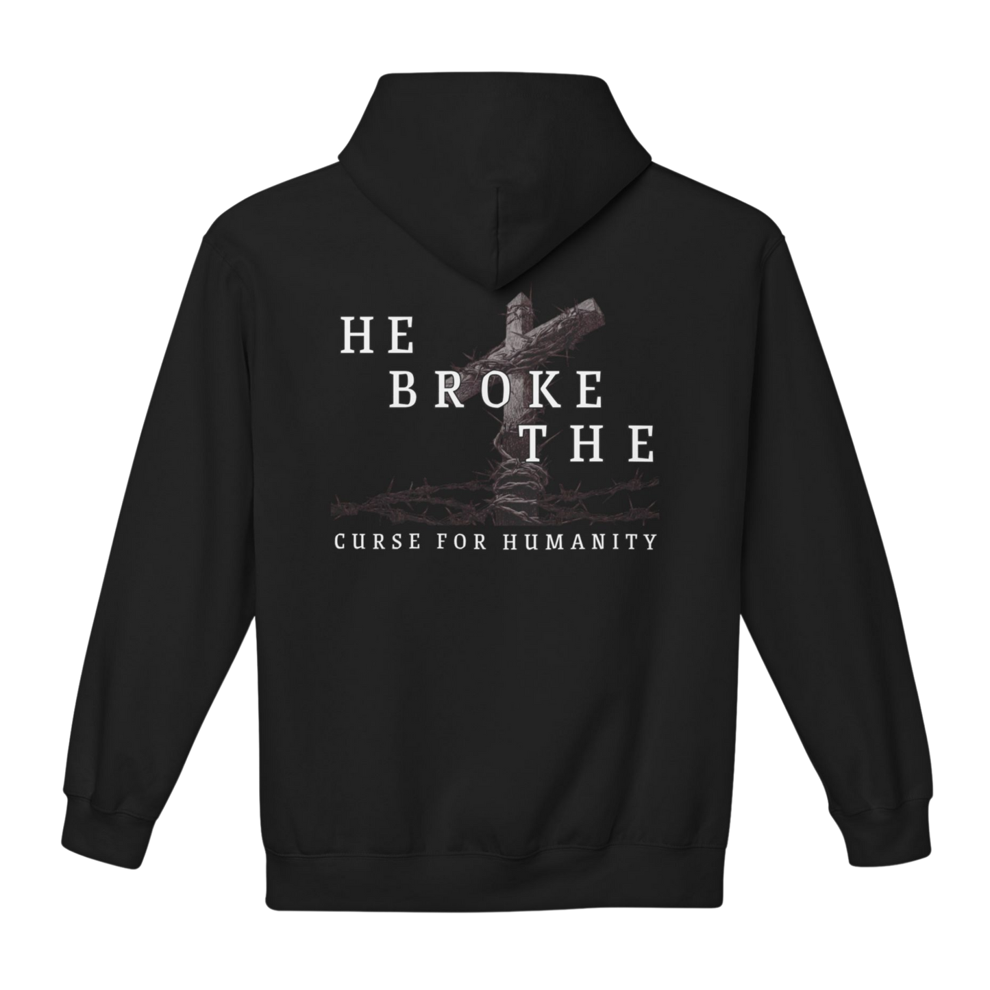 HE BROKE THE CURSE HOODIE